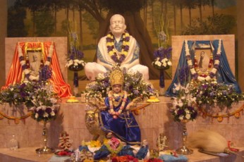 Shrine in the Ramakrishna Temple at HQ
