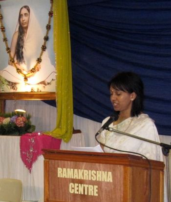 Veni Govender, the dynamic Director of Ceremonies