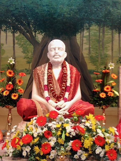 Marble image of Bhagawan Sri Ramakrishna