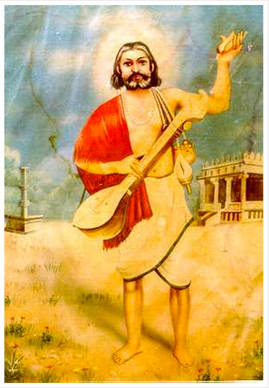 an artist's impression of Kanaka Dasa Image courtesy: http://www.poetseers.org/spiritual-and-devotional-poets/india/kanakadasa/